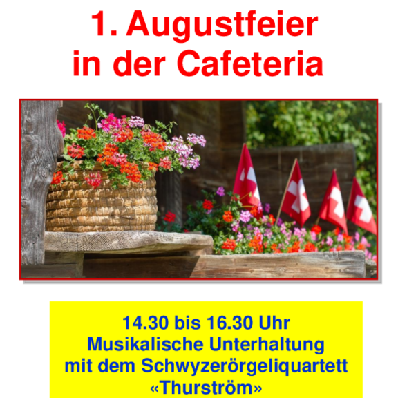 1. Augustfeier im Alterszentrum Churfirsten