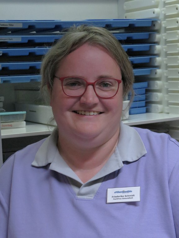 Friederike Schmidt, Stationsleitung OG Friederike Schmidt, Stationsleitung OG